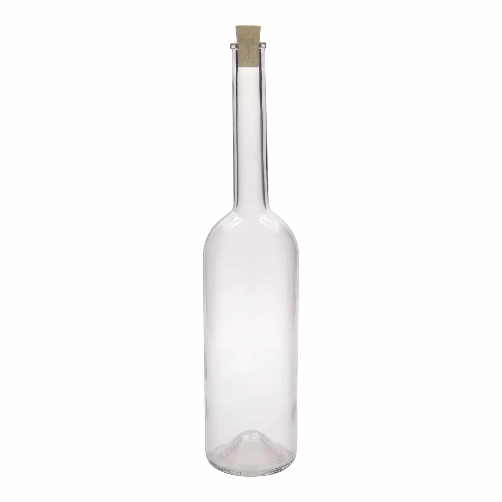 1000 ml klaaspudel 'Opera', sulgur: kork