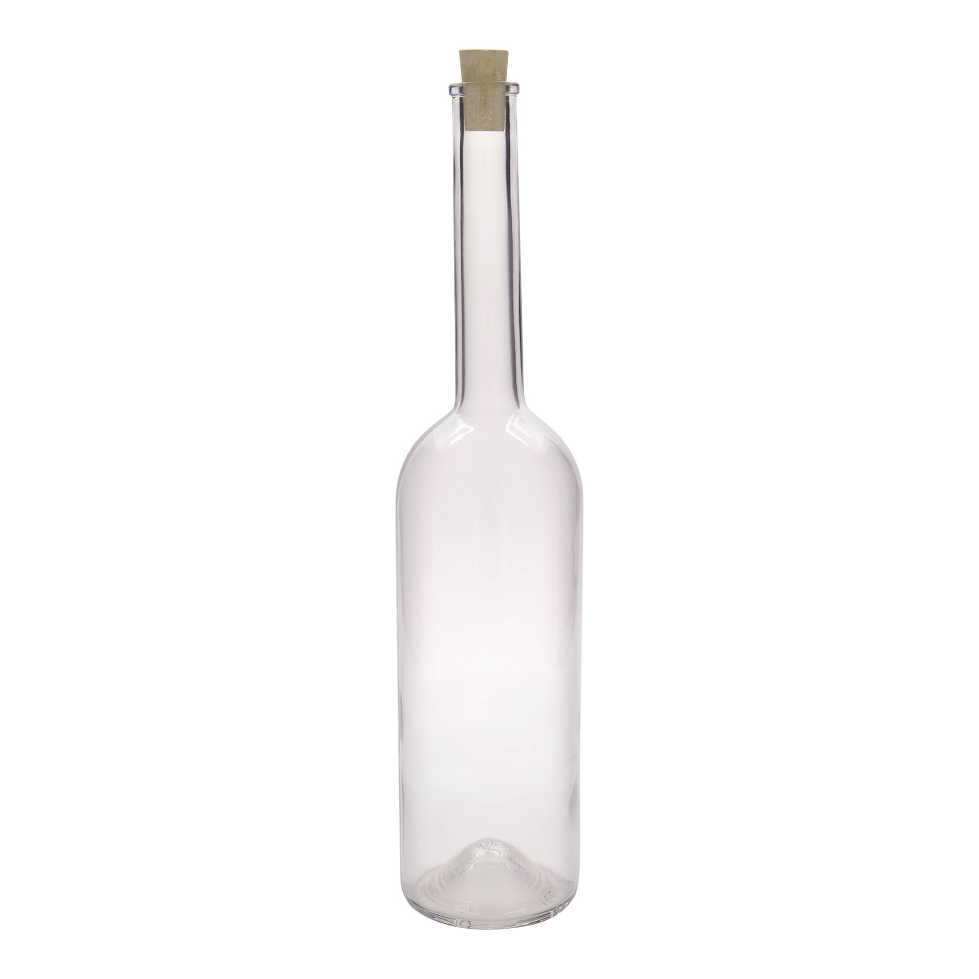 1.000 ml klaaspudel 'Opera', ava: kork 1.000 ml klaaspudel 'Opera', ava: kork