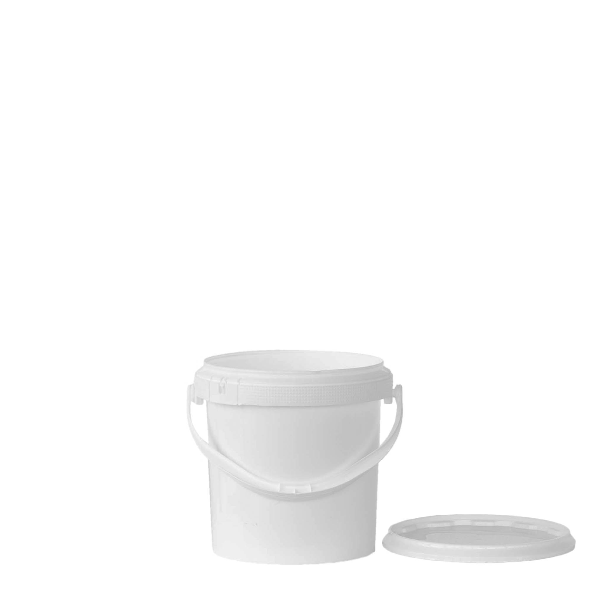 1,8 l ämber, PP-plast, valge 1,8 l ämber, PP-plast, valge
