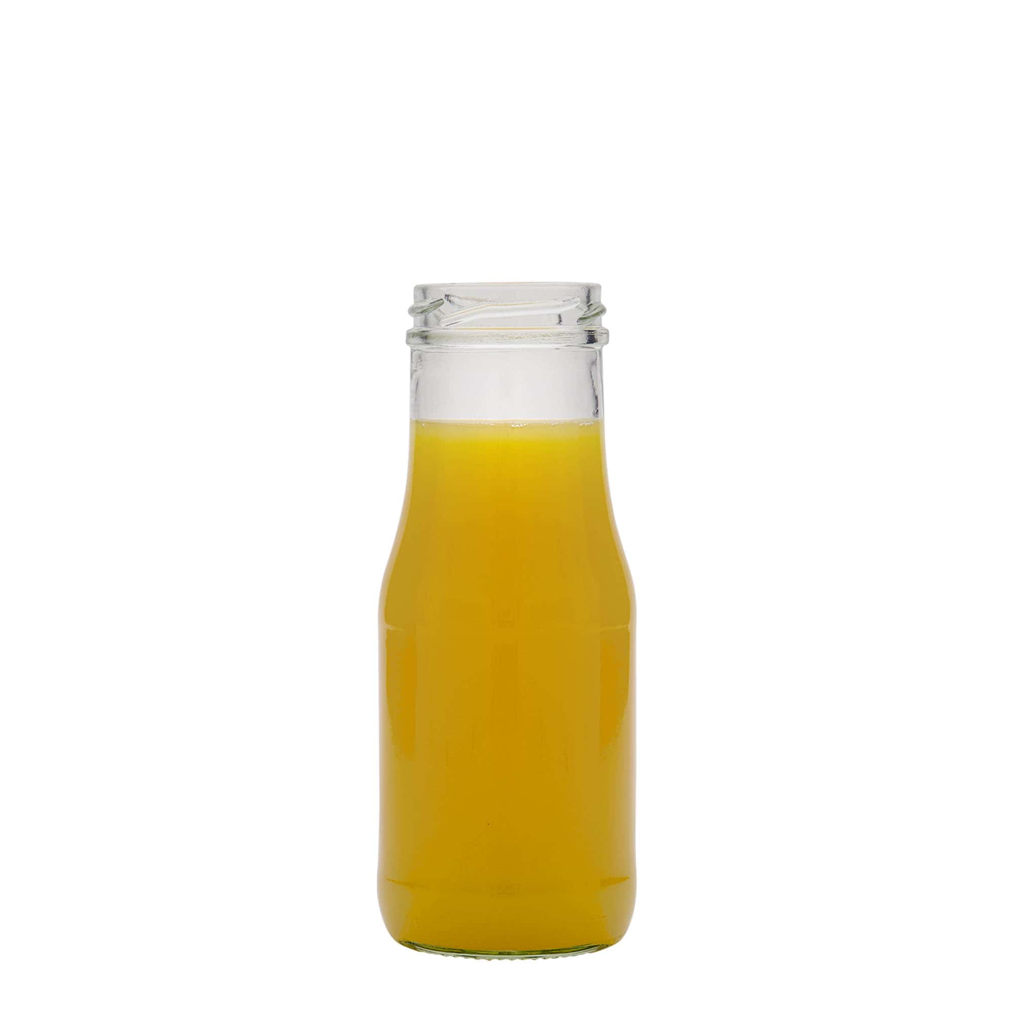 250 ml klaaspudel Susann, ava: keeratav kork (TO 48)