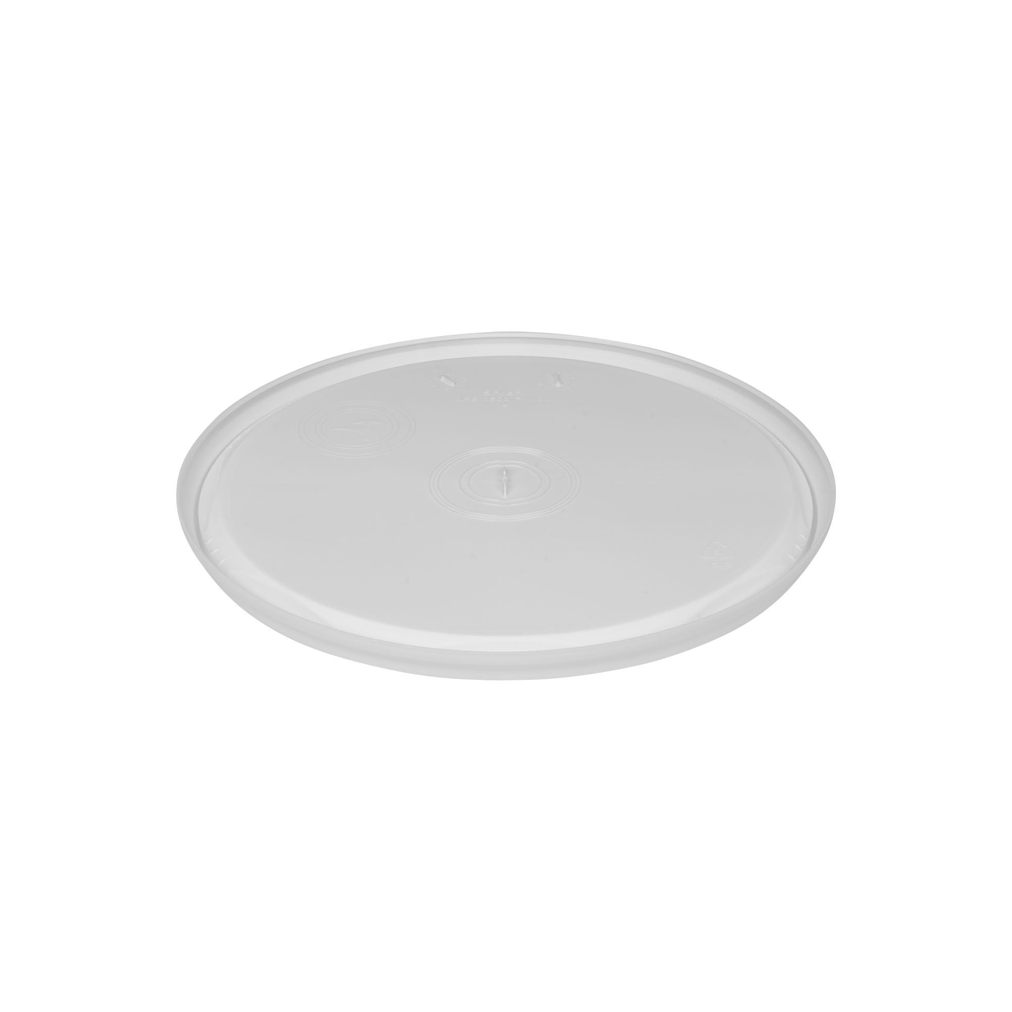 Kaane 5-6 l ämbrile, PP-plast, valge