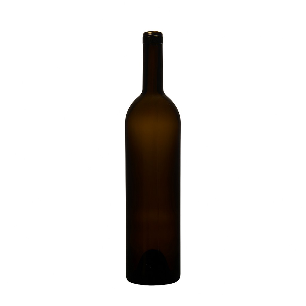 750 ml veinpudel 'Liberty', antiikroheline, suue: kork