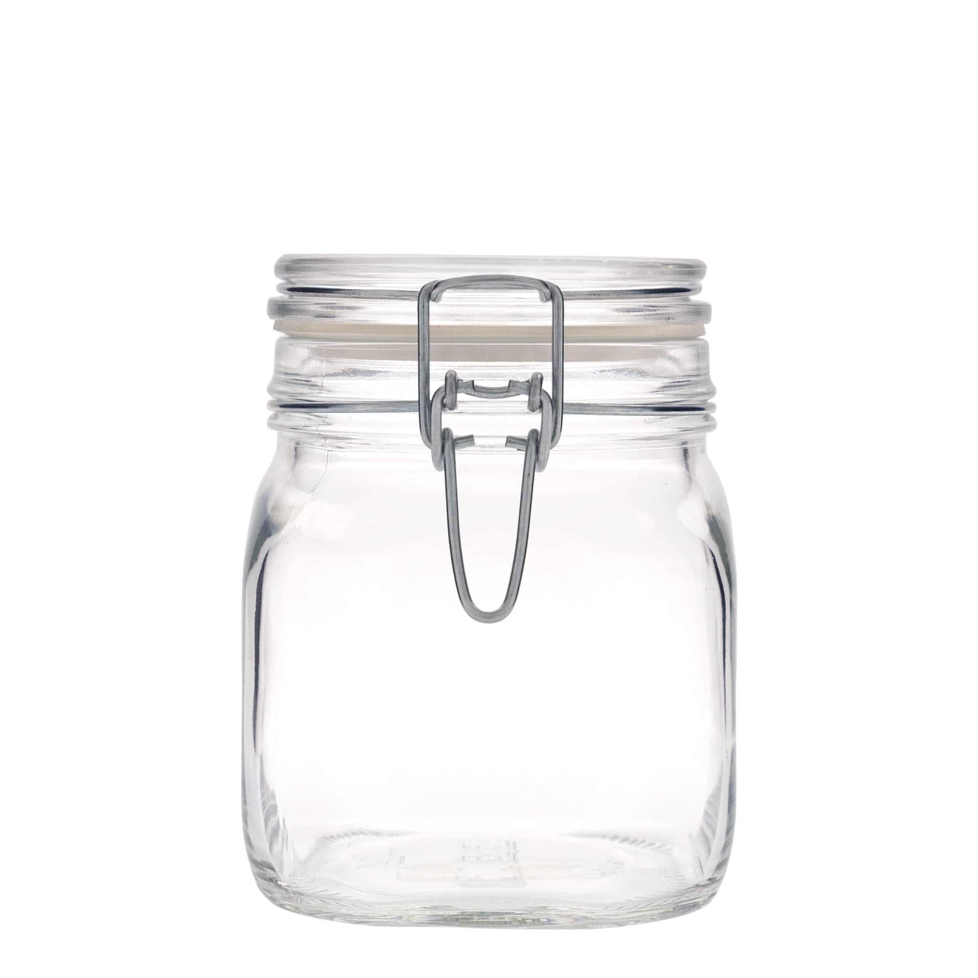 750 ml traadist sulguriga klaaspurk 'Fido', ruudukujuline, suuava: traadist sulgur 750 ml traadist sulguriga klaaspurk 'Fido', ruudukujuline, suuava: traadist sulgur