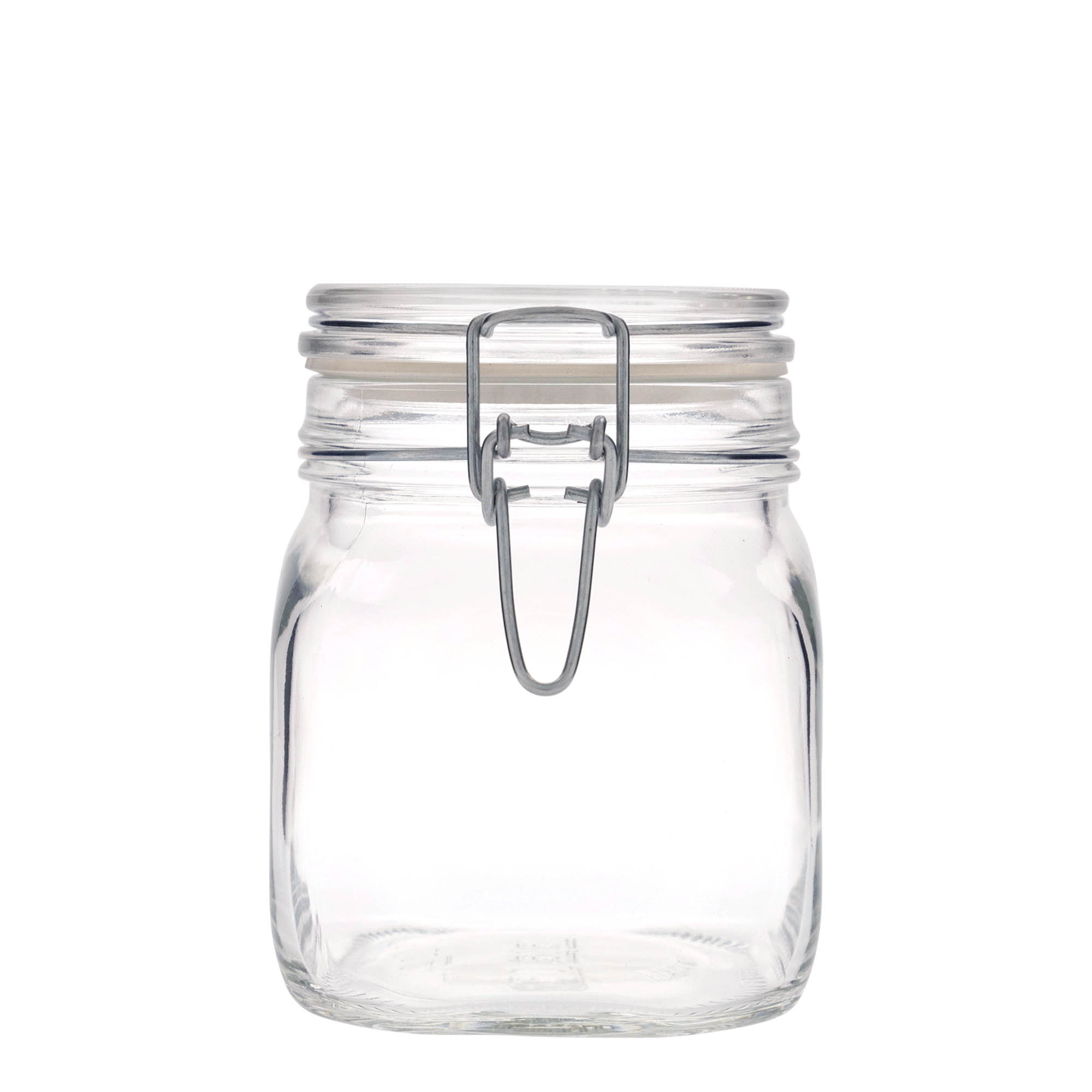 750 ml traadist sulguriga klaaspurk 'Fido', ruudukujuline, suuava: traadist sulgur 750 ml traadist sulguriga klaaspurk 'Fido', ruudukujuline, suuava: traadist sulgur