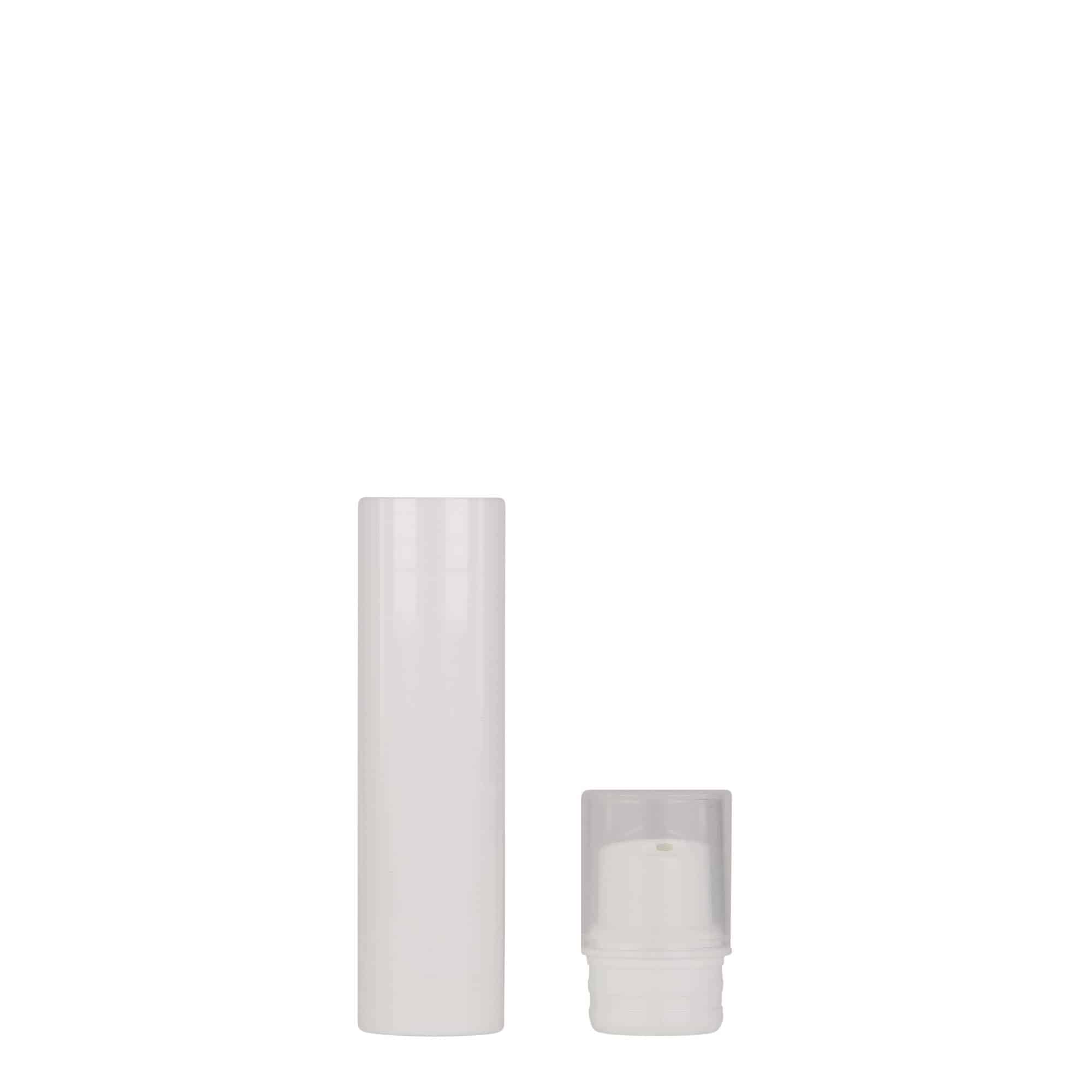 15 ml õhutu dosaator 'Nano', PP-plast, valge