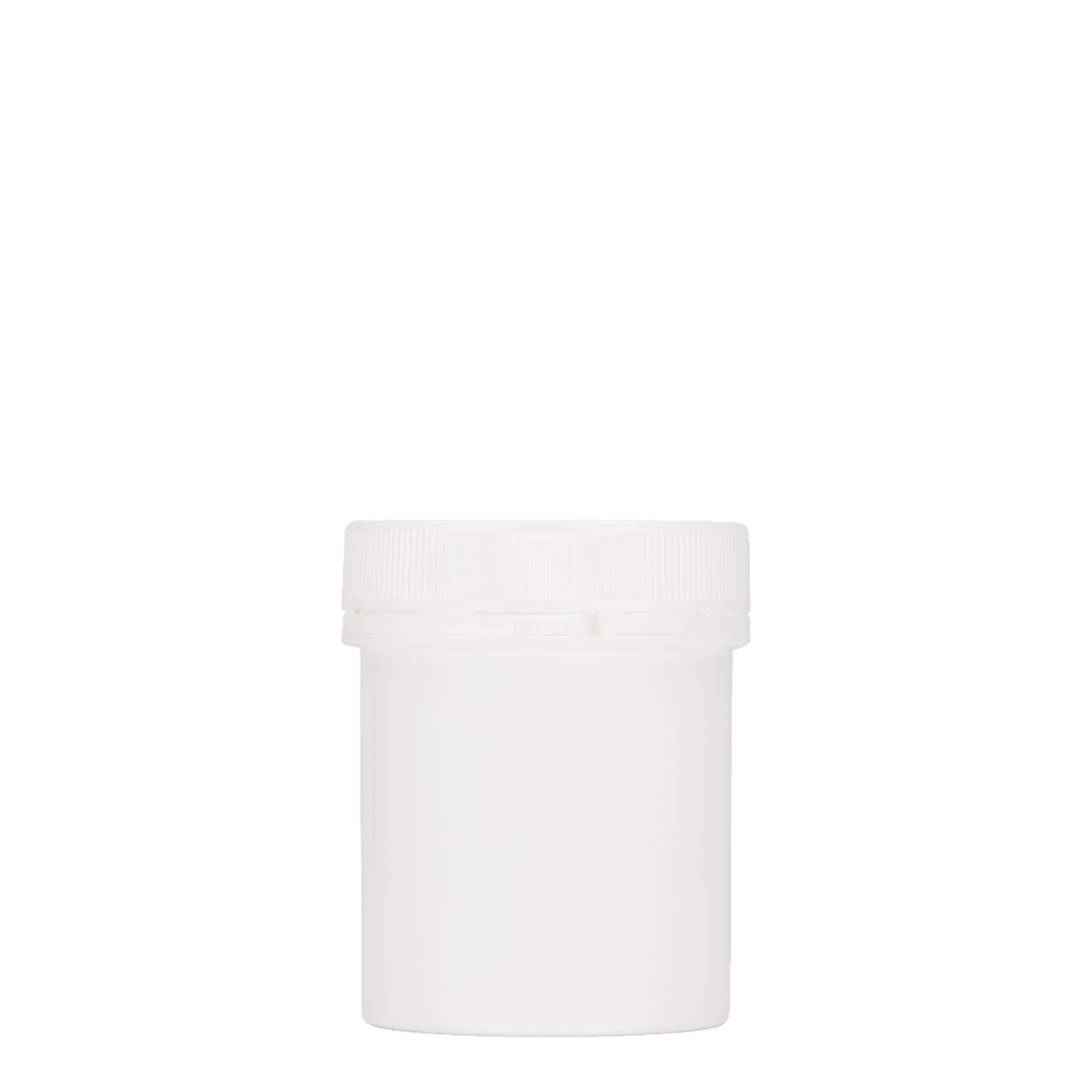 150 ml plasttoos 'Securilock', PP, valge, sulgur: keeratav kaas