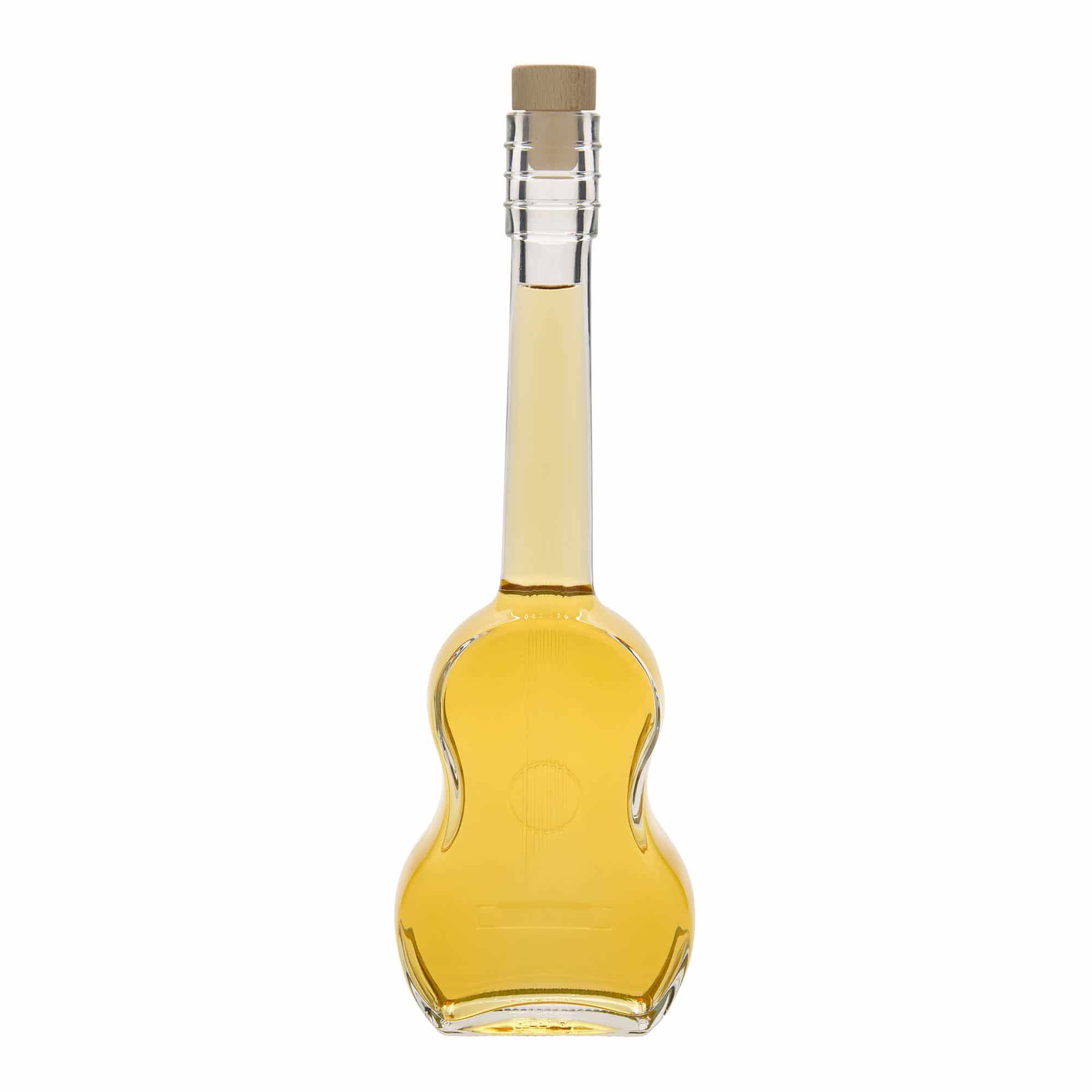 500 ml klaaspudel 'Kitarr', sulgur: kork