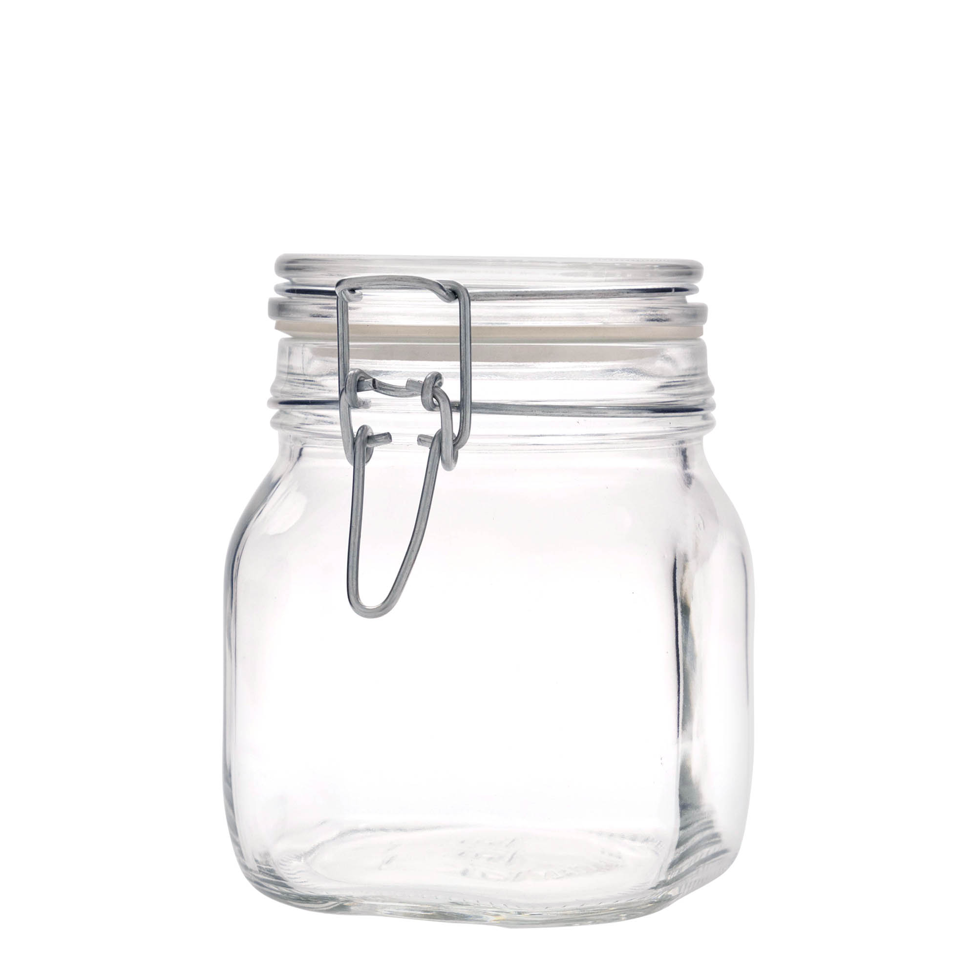 750 ml traadist sulguriga klaaspurk 'Fido', ruudukujuline, suuava: traadist sulgur 750 ml traadist sulguriga klaaspurk 'Fido', ruudukujuline, suuava: traadist sulgur